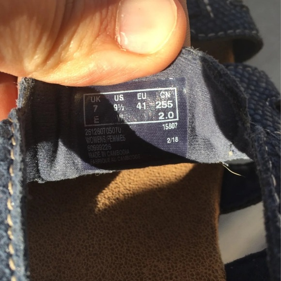 Clarks sandals 9.5 wide - Picture 5 of 10